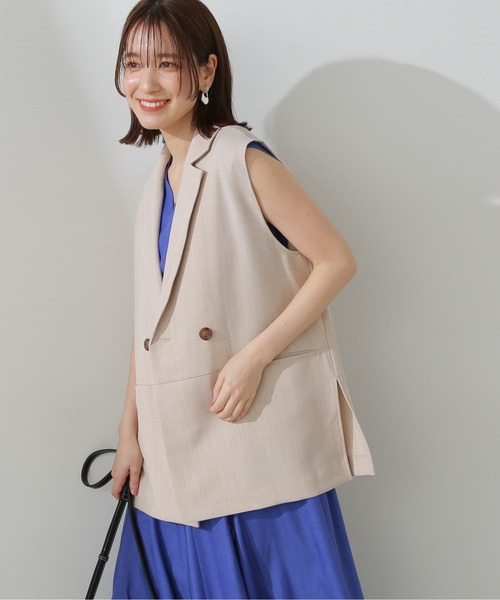 N.（N. Natural Beauty Basic）（エヌエヌナチュラルビューティーベーシック）の「◆ドライタッチジレ（ベスト・レディース・ライトグレー/モカ/ベージュ・MEDIUM）」の11枚目の写真