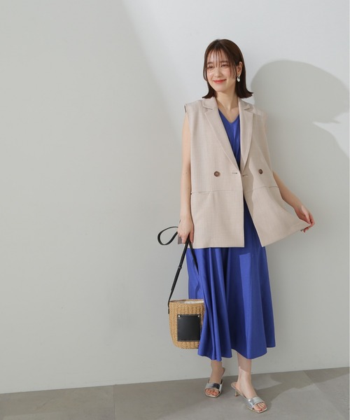 N.（N. Natural Beauty Basic）（エヌエヌナチュラルビューティーベーシック）の「◆ドライタッチジレ（ベスト・レディース・ライトグレー/モカ/ベージュ・MEDIUM）」の10枚目の写真