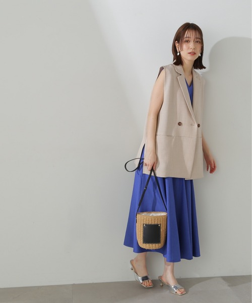 N.（N. Natural Beauty Basic）（エヌエヌナチュラルビューティーベーシック）の「◆ドライタッチジレ（ベスト・レディース・ライトグレー/モカ/ベージュ・MEDIUM）」の4枚目の写真