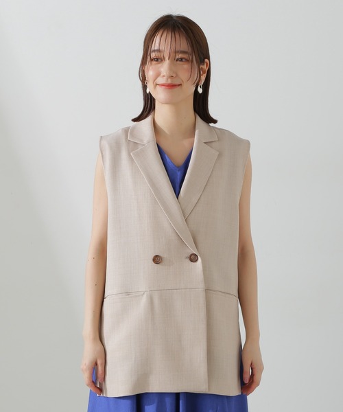 N.（N. Natural Beauty Basic）（エヌエヌナチュラルビューティーベーシック）の「◆ドライタッチジレ（ベスト・レディース・ライトグレー/モカ/ベージュ・MEDIUM）」の5枚目の写真