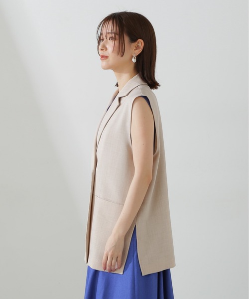 N.（N. Natural Beauty Basic）（エヌエヌナチュラルビューティーベーシック）の「◆ドライタッチジレ（ベスト・レディース・ライトグレー/モカ/ベージュ・MEDIUM）」の6枚目の写真