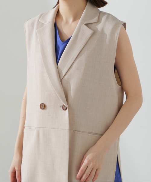 N.（N. Natural Beauty Basic）（エヌエヌナチュラルビューティーベーシック）の「◆ドライタッチジレ（ベスト・レディース・ライトグレー/モカ/ベージュ・MEDIUM）」の8枚目の写真