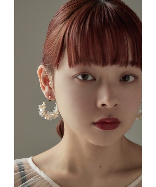 DECOLOVE 雑誌掲載 ブライダル パール オパール Oona ピアス org.jpg