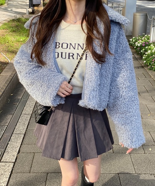 RiLi(リリ)の「脚長プリーツスカパン【RL】(スカート・レディース・ベージュ/チャコールグレー・S/M)」の4枚目の写真