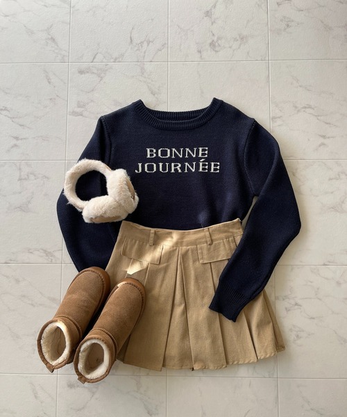 RiLi(リリ)の「脚長プリーツスカパン【RL】(スカート・レディース・ベージュ/チャコールグレー・S/M)」の15枚目の写真