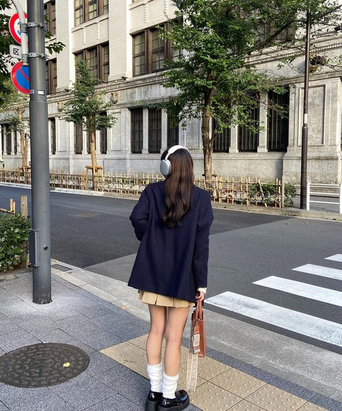 RiLi(リリ)の「脚長プリーツスカパン【RL】(スカート・レディース・ベージュ/チャコールグレー・S/M)」の7枚目の写真