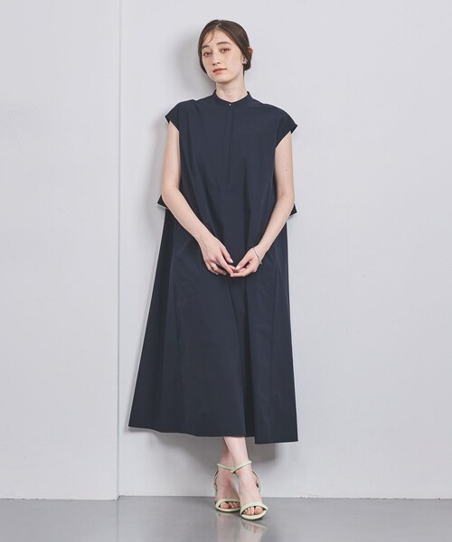【完売品】ユナイテッドアローズ ❤︎ バックフレア フレンチスリーブ ワンピース UNITED ARROWS（ユナイテッドアローズ）の「バックフレア