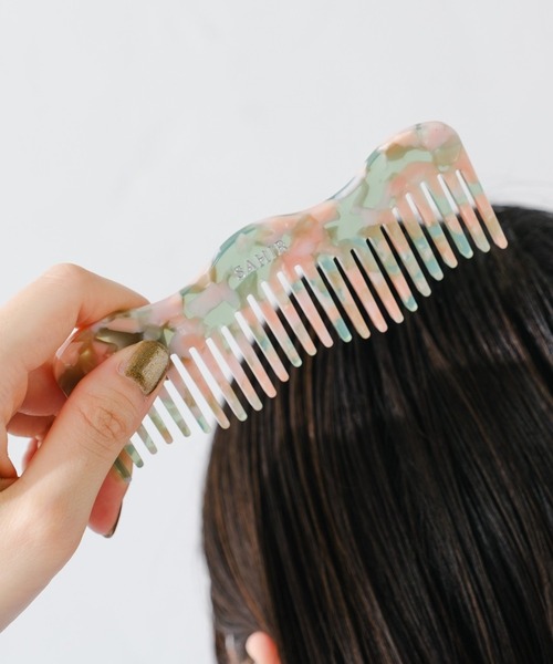 BIRTHDAY BAR（バースデイバー）の「【SAHIR　サヒール】ウェーブコーム（ヘアオイル/ヘアミルク・レディース・ブルー/ピンク・0）」の2枚目の写真