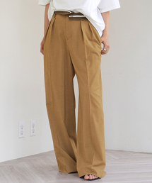 AP STUDIO | カラーベルトタックパンツ(スラックス)