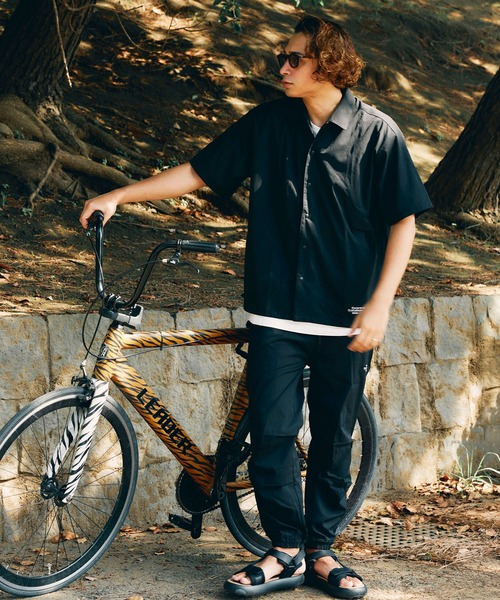 ムラサキスポーツ(ムラサキスポーツ)の「【ムラサキスポーツ限定】DEAR LAUREL/ディアローレル ダブルプリーツイージーパンツ ジョガータイプ ストレッチ/吸汗速乾 セットアップ対応 D24S3104(その他パンツ・メンズ・ブラック/グレー/グレイッシュベージュ・L/XL/M)」の4枚目の写真