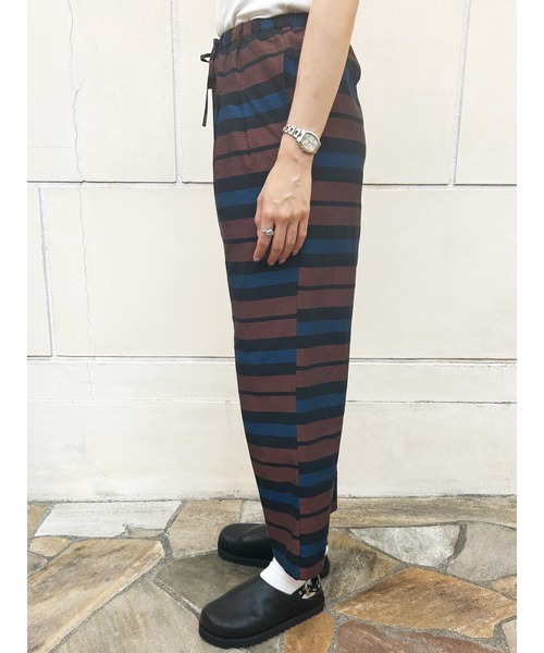 セール】CTN MULTI BORDER PANTS（その他パンツ）｜sara mallika