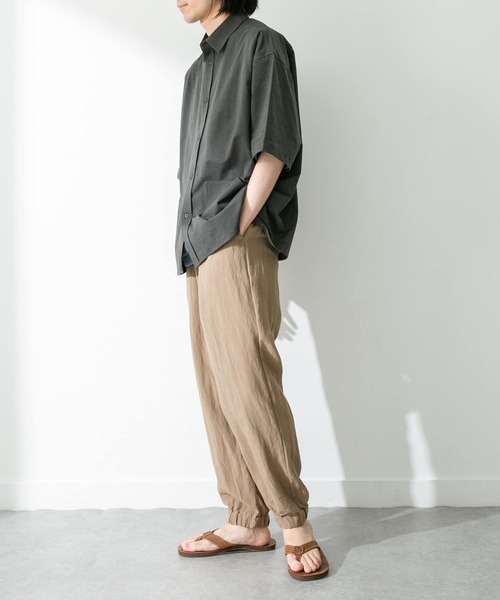 URBAN RESEARCH Sonny Label(アーバンリサーチサニーレーベル)の「『接触冷感』『吸水速乾』カットソーシャツ(シャツ/ブラウス・メンズ・チャコールグレー/ホワイト/グリーン系その他/ネイビー・MEDIUM/LARGE)」の13枚目の写真