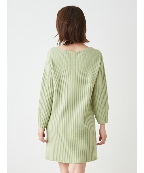 【セール】リブニットミニワンピース(ワンピース)|SNIDEL(スナイデル) 【セール】リブニットミニワンピース(ワンピース)|SNIDEL(スナイデル)