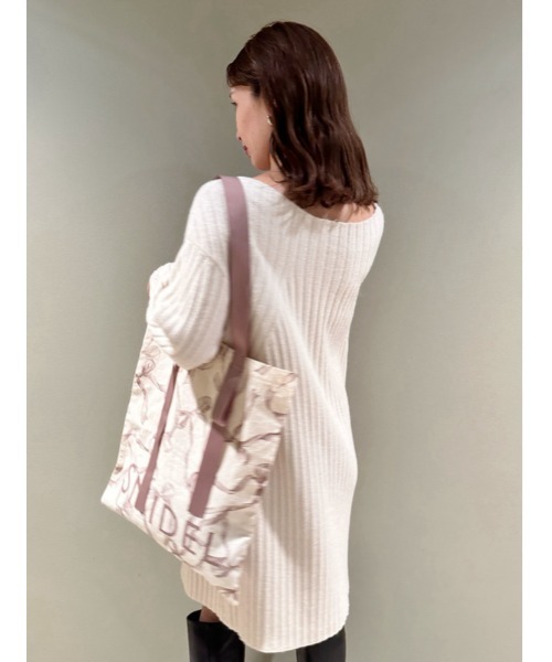 【セール】リブニットミニワンピース(ワンピース)|SNIDEL(スナイデル) 【セール】リブニットミニワンピース(ワンピース)|SNIDEL(スナイデル)