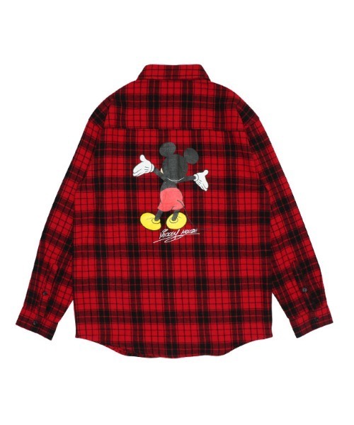 Disney(ディズニー)の「親子お揃い ディズニー 長袖 シャツ 9694A(シャツ/ブラウス・レディース・ライトインディゴブルー/レッド・M/S/XL/L)」の13枚目の写真