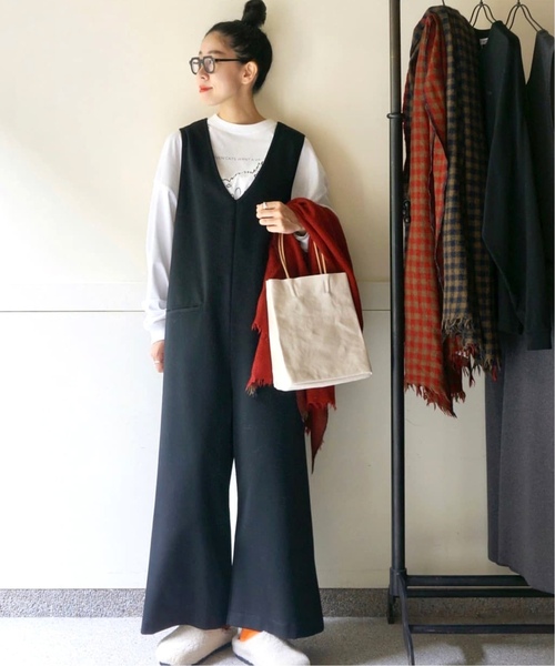 ジャーナルスタンダードラックス❃ハイテンションポンチサロペット JOURNAL STANDARD - ジャーナルスタンダードラックス | ハイ