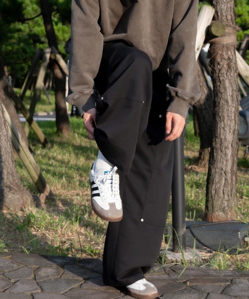 Perushu（ペルーシュ）の「ダブルニーアソートスラックス（スラックス・メンズ・ブラック/グレー/ネイビー/ダークブラウン・SMALL/MEDIUM/LARGE）」の8枚目の写真