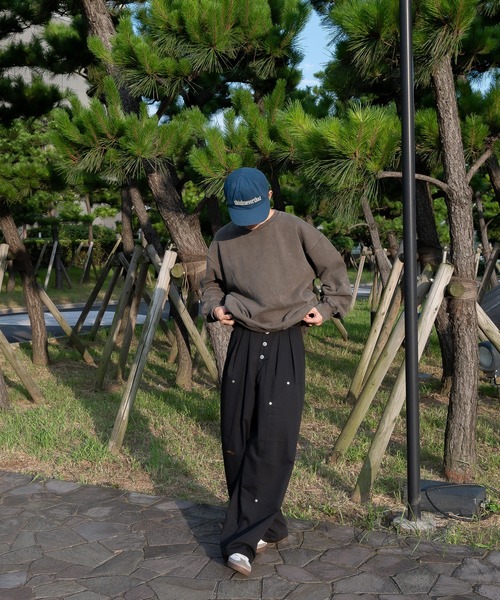 Perushu（ペルーシュ）の「ダブルニーアソートスラックス（スラックス・メンズ・ブラック/グレー/ネイビー/ダークブラウン・SMALL/MEDIUM/LARGE）」の12枚目の写真