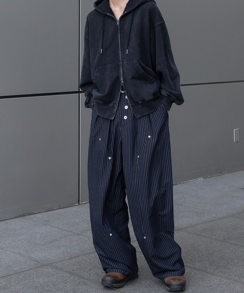 Perushu（ペルーシュ）の「ダブルニーアソートスラックス（スラックス・メンズ・ブラック/グレー/ネイビー/ダークブラウン・SMALL/MEDIUM/LARGE）」の21枚目の写真