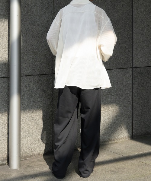 Perushu（ペルーシュ）の「ダブルニーアソートスラックス（スラックス・メンズ・ブラック/グレー/ネイビー/ダークブラウン・SMALL/MEDIUM/LARGE）」の18枚目の写真