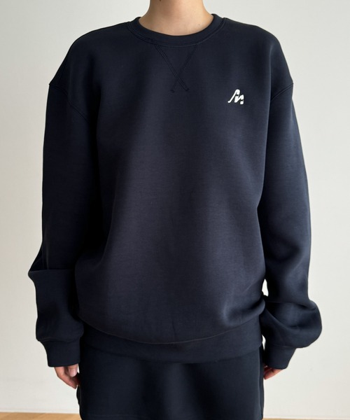 CANAL JEAN（キャナルジーン）の「El mar　ロゴスウェットSETUP（セットアップ・レディース・ネイビー/ブラウン・SMALL）」の17枚目の写真