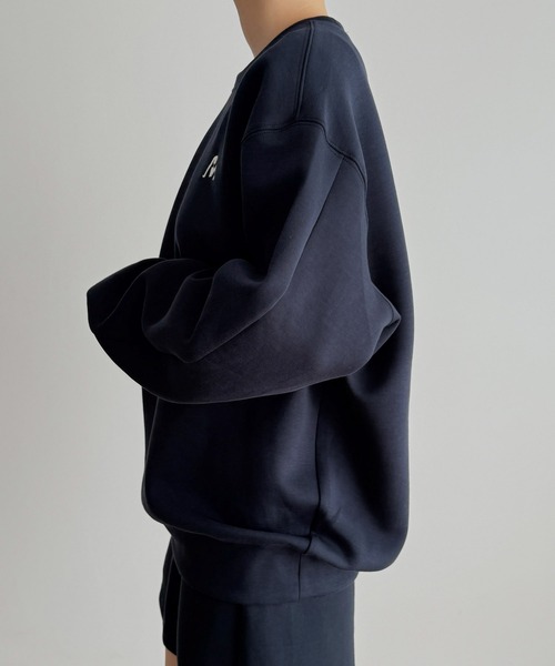 CANAL JEAN（キャナルジーン）の「El mar　ロゴスウェットSETUP（セットアップ・レディース・ネイビー/ブラウン・SMALL）」の18枚目の写真