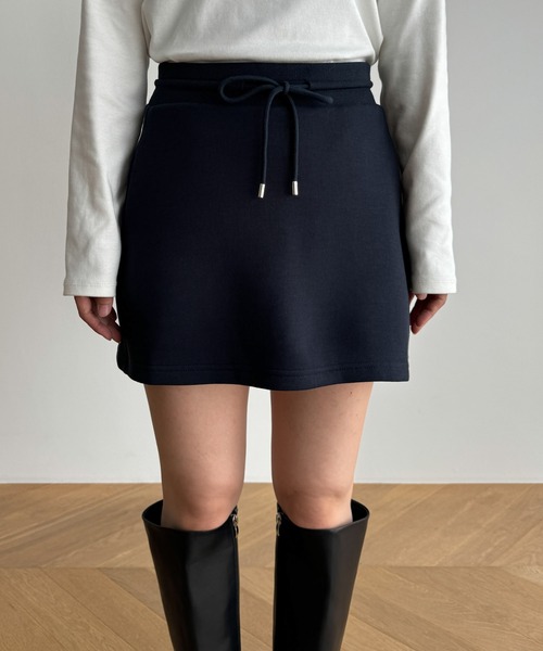 CANAL JEAN（キャナルジーン）の「El mar　ロゴスウェットSETUP（セットアップ・レディース・ネイビー/ブラウン・SMALL）」の22枚目の写真