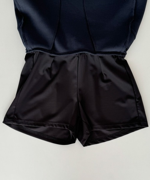 CANAL JEAN（キャナルジーン）の「El mar　ロゴスウェットSETUP（セットアップ・レディース・ネイビー/ブラウン・SMALL）」の5枚目の写真