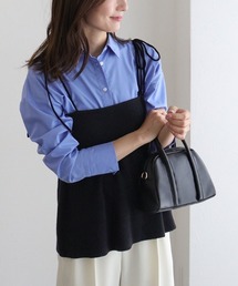 Pierrot | ペプラムニットビスチェ(ベスト)