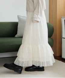 flower | ダブルレーススカート(スカート)