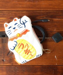 BEAMS JAPAN（ビームス　ジャパン）の「【別注】ニューレトロ / まねき猫 ポーチ（ポーチ）」