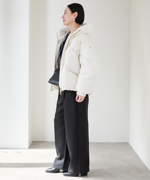 DUNO デュノ PEGGIE ダウン　42 金具ゴールド DUNO（デュノ）の「DUNO（デュノ） 別注 PEGGIE 金具Gold（ダウン