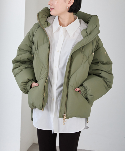 セール】DUNO（デュノ） 別注 PEGGIE 金具Gold（ダウンジャケット 