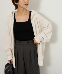 ラメ裏毛フーディー