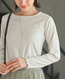 rps | 起毛リブメロークルーネックカットソー(Tシャツ/カットソー)