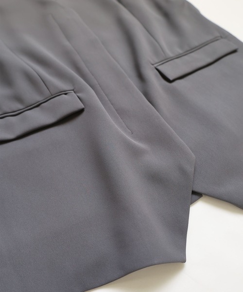 【セール】ノーカラーベスト（ベスト）｜evernavy（エバーネイビー）