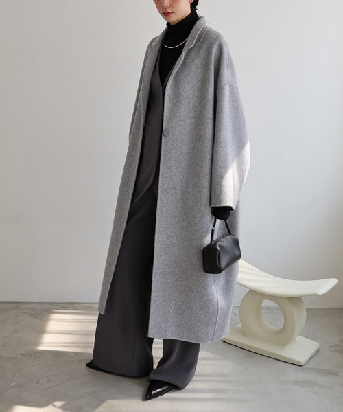 【セール】ノーカラーベスト（ベスト）｜evernavy（エバーネイビー）