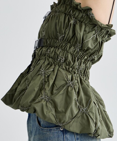 トップス HOUGA dearly bustier HOUGA（ホウガ）の「【HOUGA/ホウガ】dearly bustier