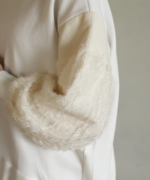 【セール】異素材バルーン袖T（Tシャツ/カットソー）｜kese-moi（ケセモイ）