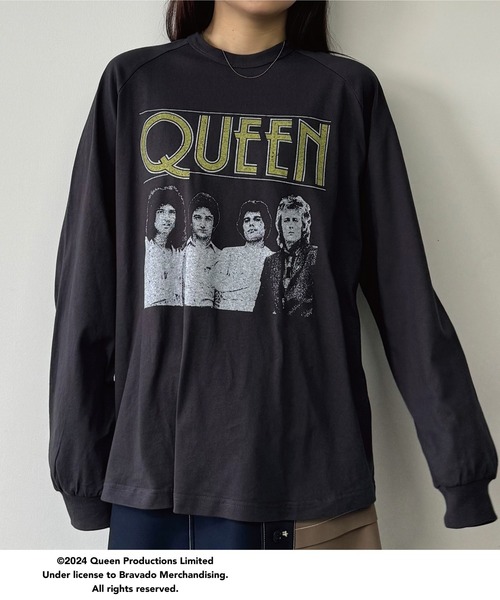 Queenクイーン フォトツアー ラグランTEE tシャツ Queenクイーン フォトツアー ラグランTEE レディース