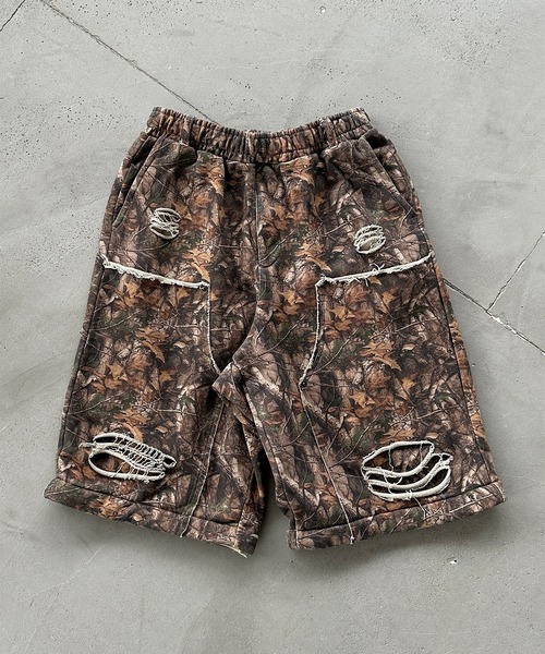 WISH FOR EVER（ウィッシュフォーエバー）の「2WAY ASSORT VINTAGE LIKE HEAVY WEIGHT SWEAT PANTS/2way アソートビンテージライクヘビーウエイトスウェットパンツ（スウェットパンツ・メンズ・グレー/ブラウン/ブラック・LARGE/MEDIUM/SMALL）」の6枚目の写真