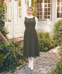 Areeam | コーデュロイジャンバースカート(ジャンパースカート)