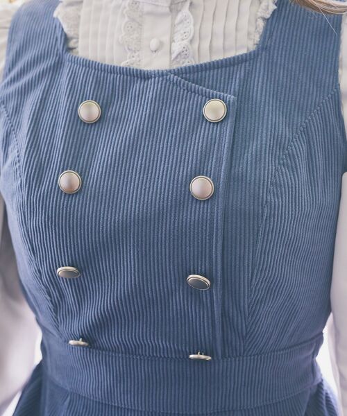 Areeam（アリーム）の「コーデュロイジャンバースカート（ジャンパースカート・レディース・ダークグリーン/ブルー系その他7・FREE）」の18枚目の写真