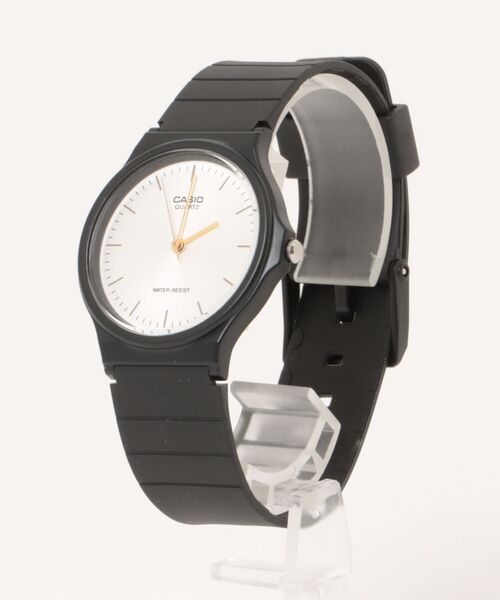 CASIO(カシオ)の「【CASIO(カシオ)】STANDARD ANALOGUE(アナログ腕時計・メンズ・ホワイト/シルバー/ゴールド・FREE)」の2枚目の写真