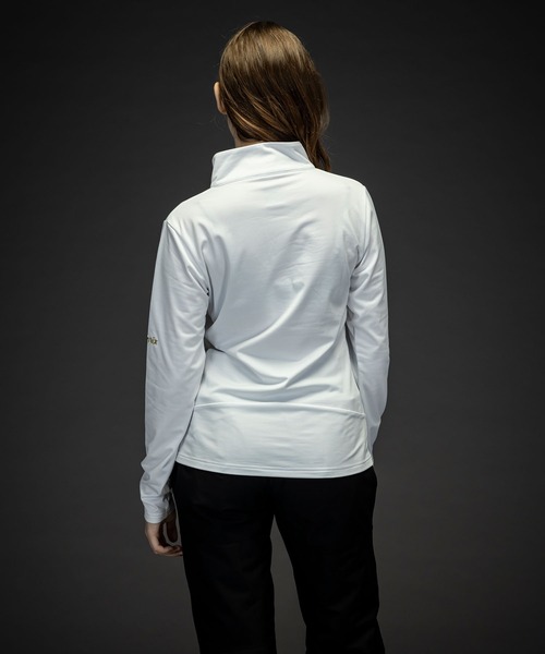 phenix(フェニックス)の「phenix(フェニックス)Gold Accent 1/2 Zip Tee ゴールドアクセントWs1/2ジップティー/Middle レディース/スキーウェア/インナー(その他トップス・レディース・ブラック/ターコイズブルー/ネイビー/コーラル/ホワイト・S/M/L)」の7枚目の写真