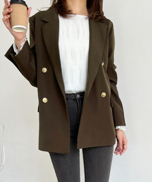 CAHLUMN/カウラム Linen Tailored Jacket/リネン テーラード