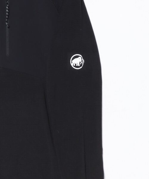 Mammut(マムート)の「エナジー ライト ミッドレイヤー ハーフ ジップ プル アジアンフィット メン / Aenergy Light ML Half Zip Pull AF Men(Tシャツ/カットソー・メンズ・ブラック・MEDIUM/SMALL/LARGE/X-LARGE)」の3枚目の写真