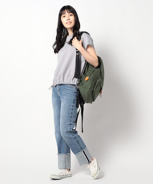 Grand PARK(グランドパーク)の「ドルマン切替え ドロストプルオーバー(その他トップス・レディース・ホワイト/ライトグレー/ネイビー/ブラック・FREE)」の6枚目の写真