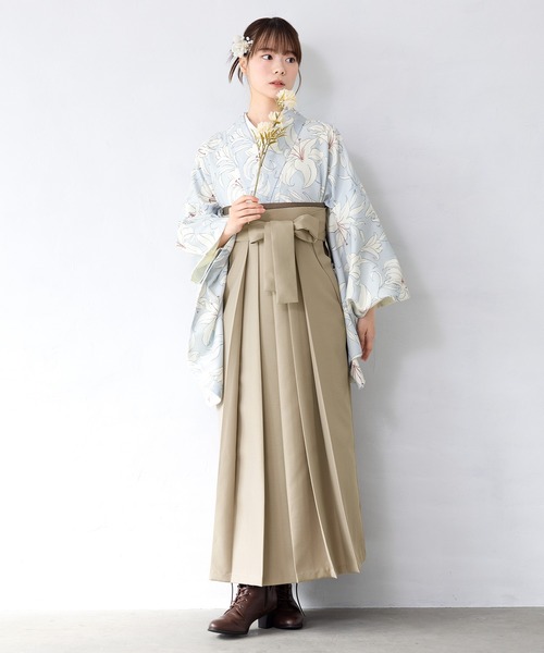 SOUBIEN(ソウビエン)の「floroレディース袴4点セット (着物・襦袢・下帯・袴)(着物・レディース・ブルー系その他/ホワイト系/ホワイト系1/ブラウン系/ブラウン系1/ブラウン系2/ベージュ系/ベージュ系1/ブルー系/ブルー系1/ブルー系2/レッド系・SS/S/M/L/LL)」の18枚目の写真