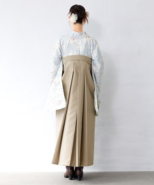 SOUBIEN(ソウビエン)の「floroレディース袴4点セット (着物・襦袢・下帯・袴)(着物・レディース・ブルー系その他/ホワイト系/ホワイト系1/ブラウン系/ブラウン系1/ブラウン系2/ベージュ系/ベージュ系1/ブルー系/ブルー系1/ブルー系2/レッド系・SS/S/M/L/LL)」の16枚目の写真